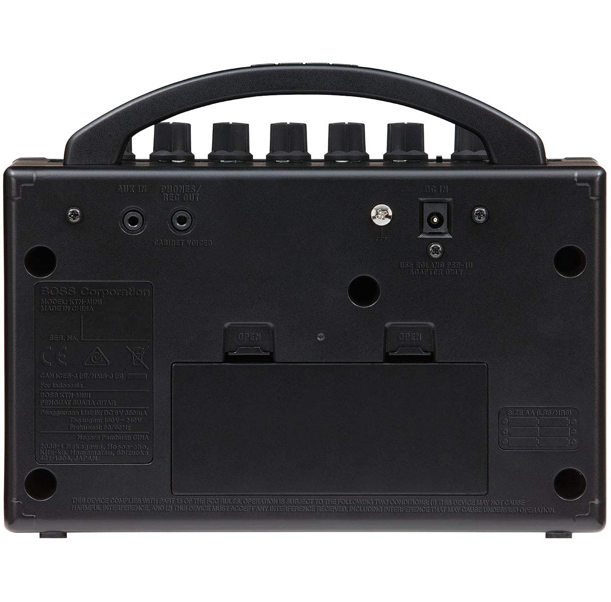 Boss Katana Mini Gitarren Verstärker + keepdrum Gitarrenkabel 3m