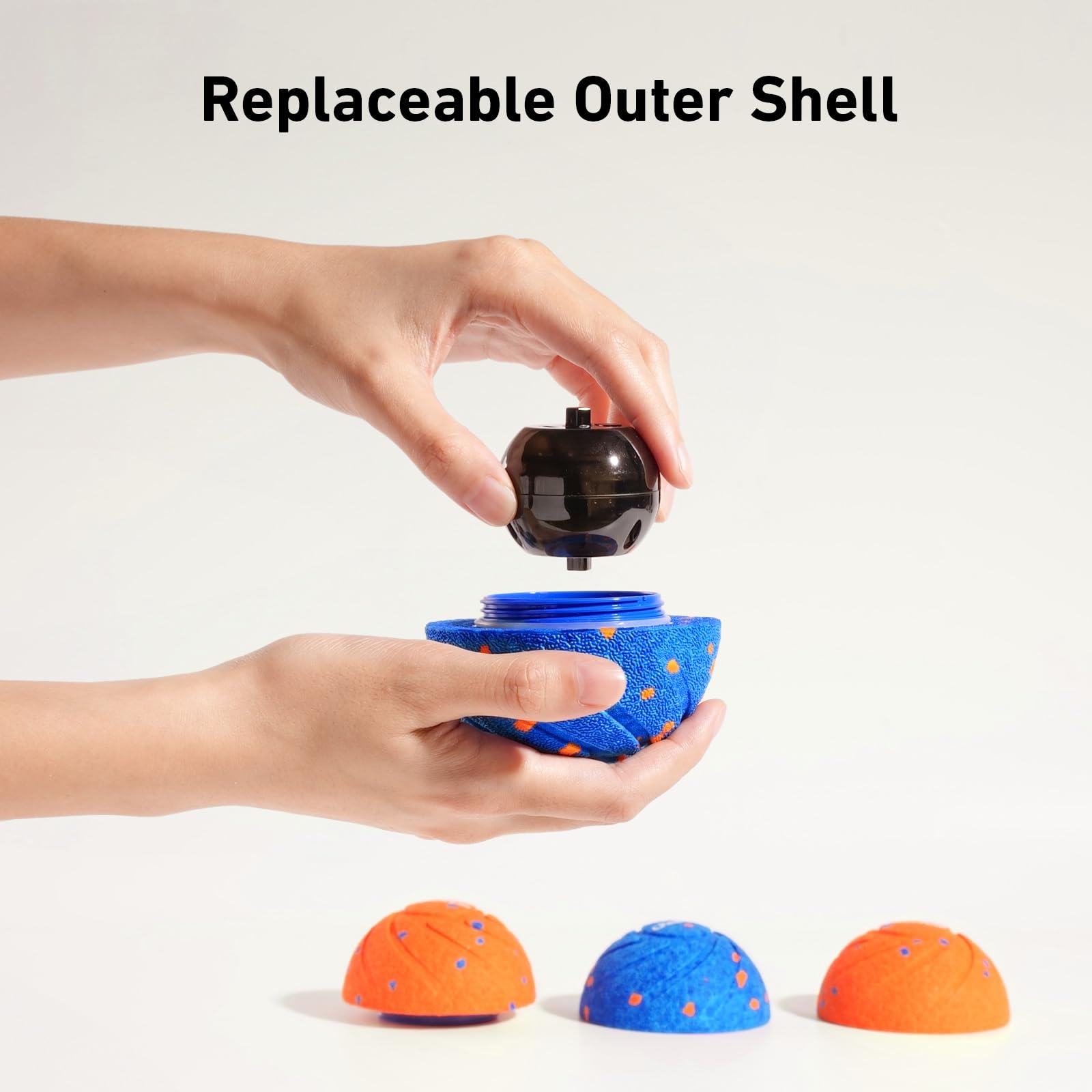 Cheerble Wicked Ball Air Replacement Outer Shell, Change Mood for Dog Blue Shell, Royal Blue - Image 4
