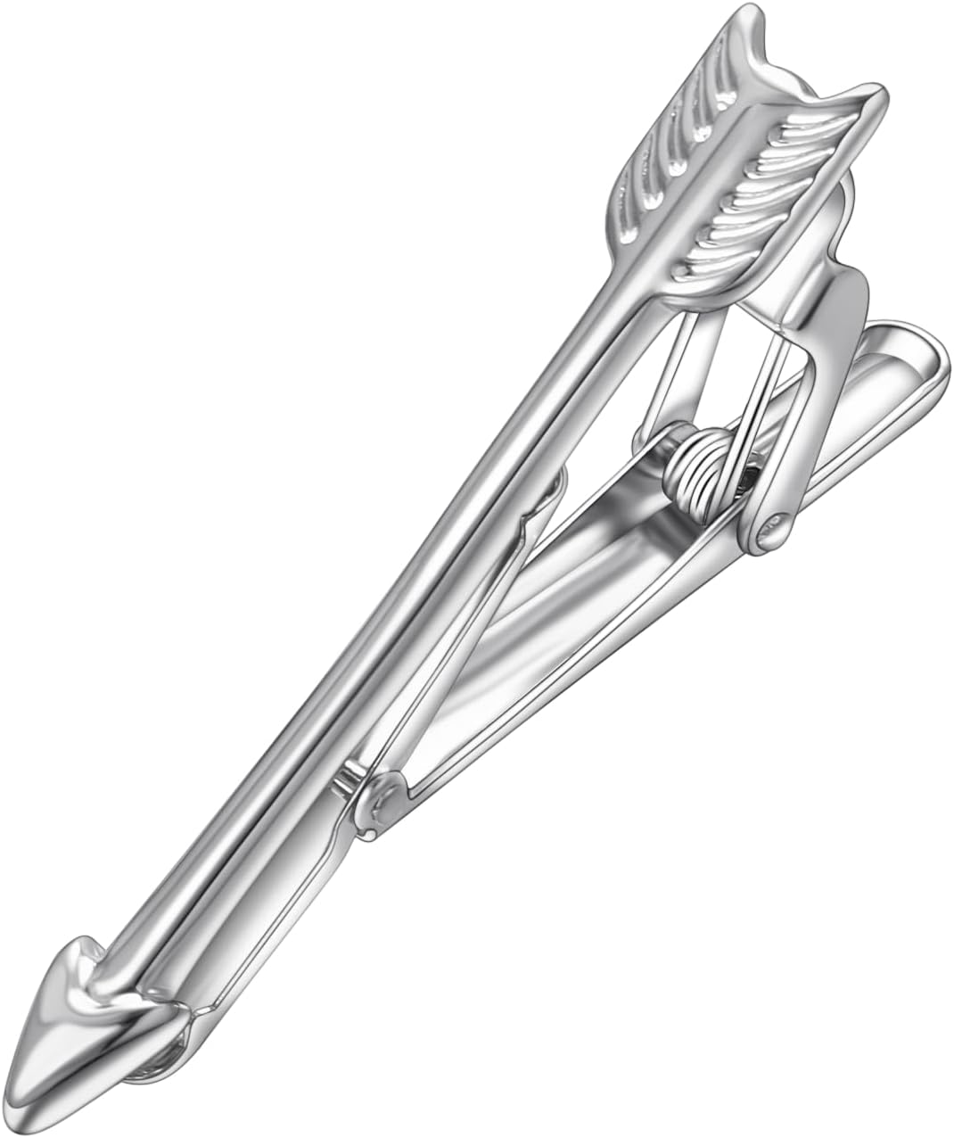 Yoursfs Lightning Bolt/Fishhook/Scottish Sword Tie Clip For Men Novelty Tie Clasp Bar Warrior Fashion Stainless Steel Cool tie Clips