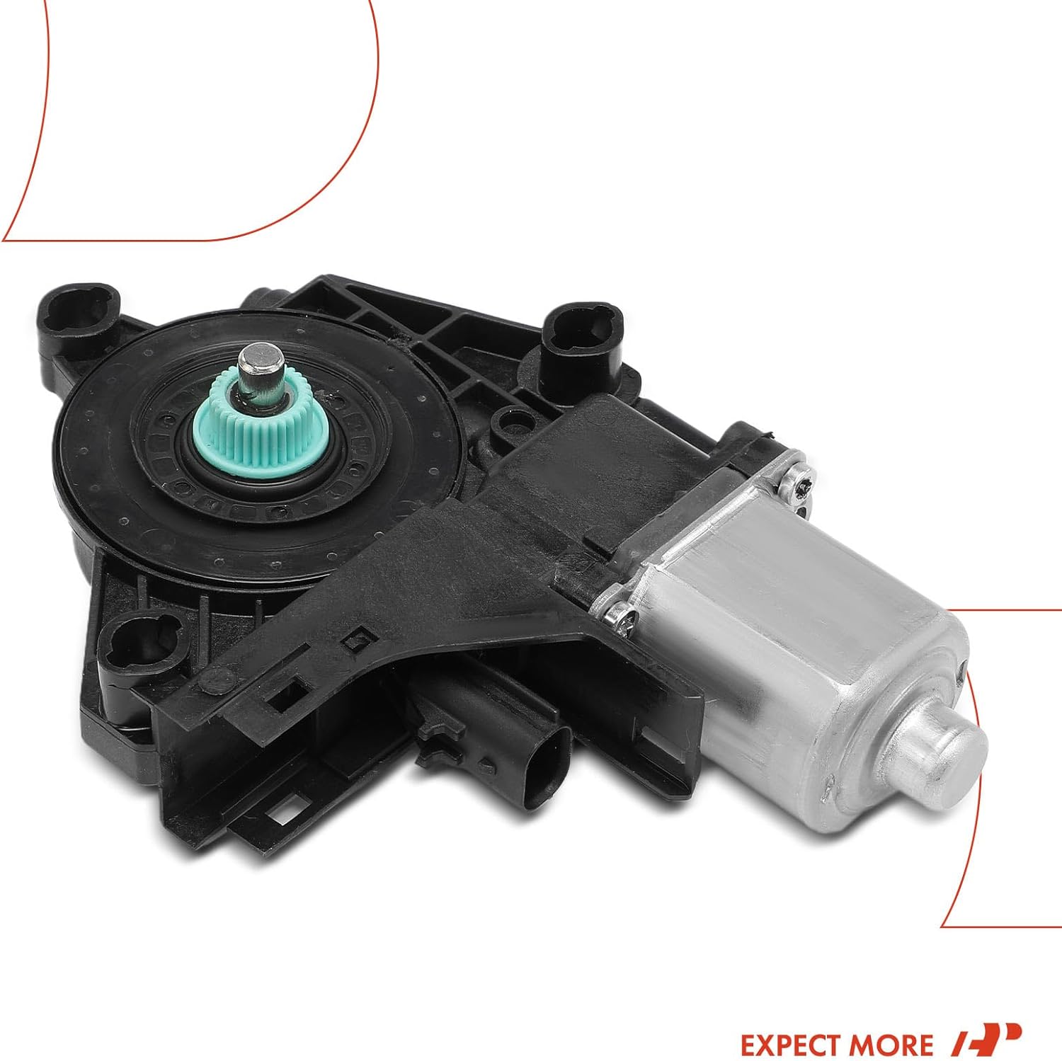 A-Premium Rear Left Driver Side Power Window Lift Motor (2-Pin Plug) Compatible with Jeep Grand Cherokee 2011-2021, Grand Cherokee WK 2022, Cherokee 2014-2023 & Dodge Durango 2011-2024