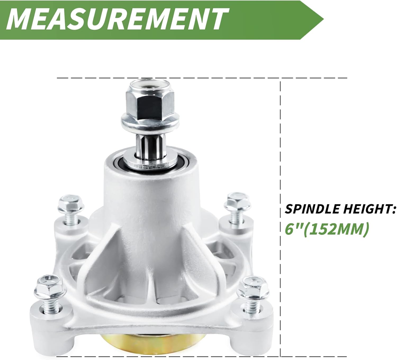 604214 Spindle Assembly for Hustler Raptor Limited Raptor Dash Series 36" 42" 52" 931741 931881 931899 931998US 932004US Zero-Turn Mowers
