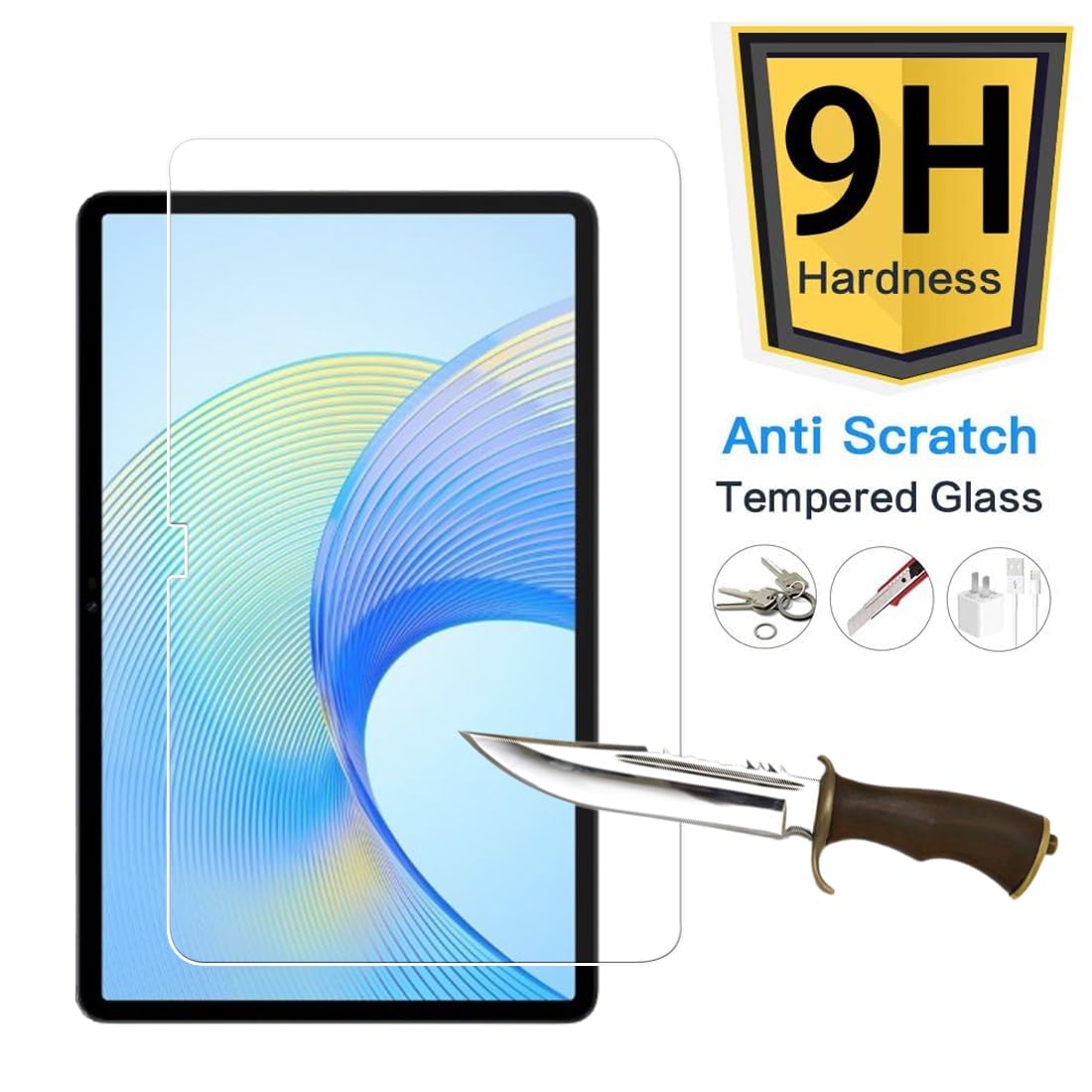 Vetro Temperato 9H per Honor Pad X9, ultra-resistente anti