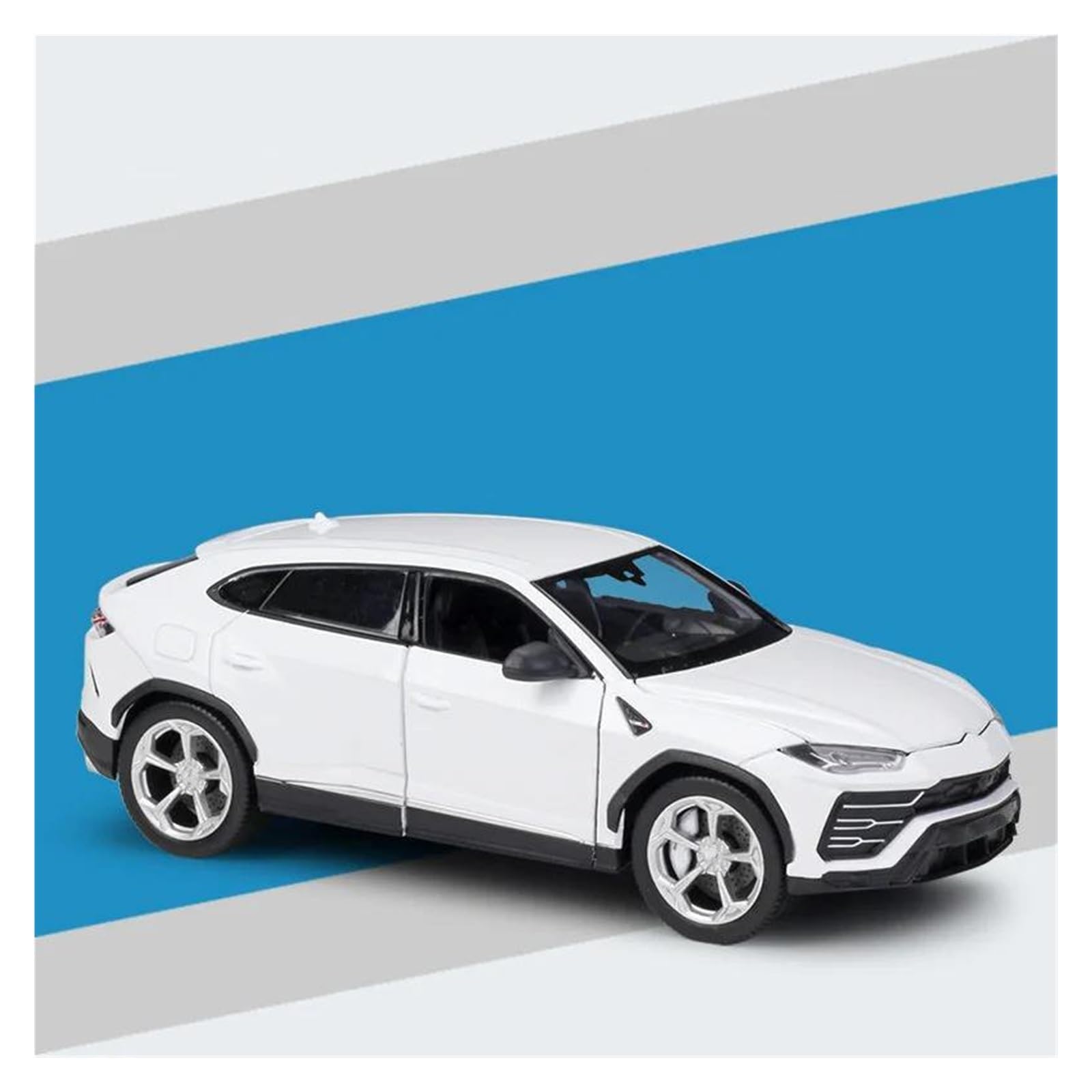 AUDSNI Die-Cast Diecast Car Model 1:24 For For Urus Car Alloy Diecast Collection Model(White)