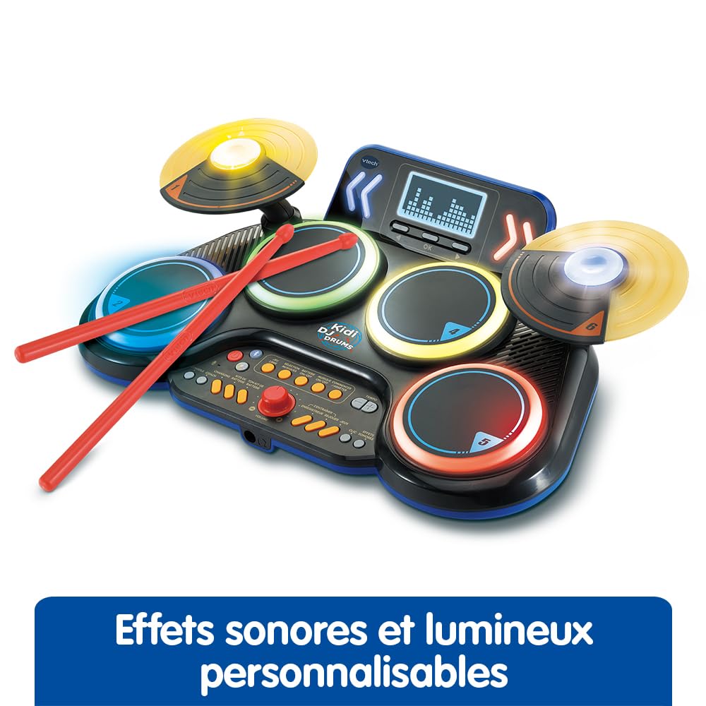 VTech. Batería electrónica, 90-572695, Negro, Estándar