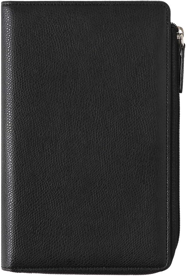 Quovadis QUOVADIS Timer17 qv93602ronvys Personal Organizer Cover, Bible Size, Timer 17 / Club, L Zip Cover, Slim, Navy