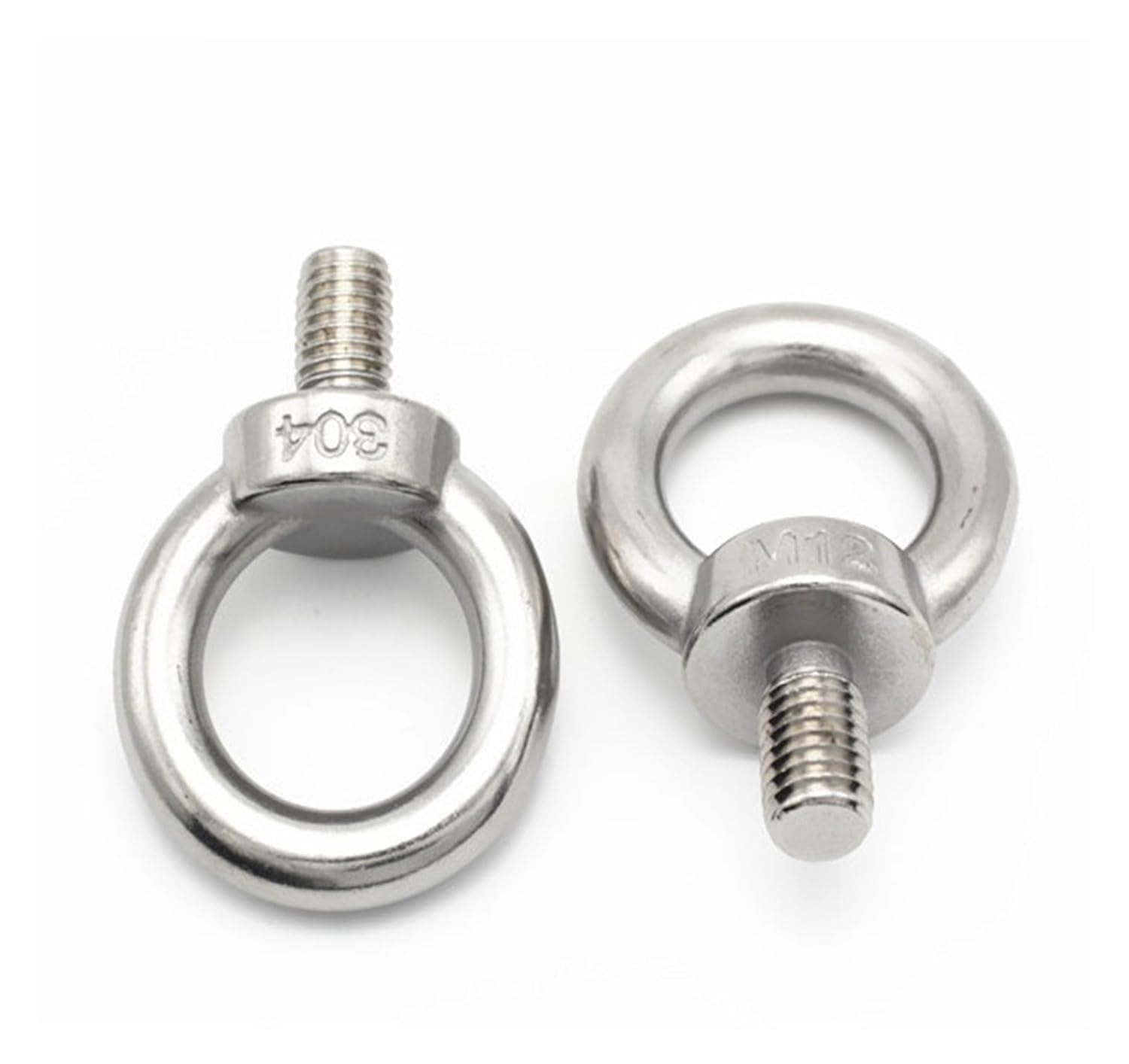 M6/M8/M10/M12/M14/M16/M20 304 Stainless Steel Eyebolt Lifting Eye Bolts