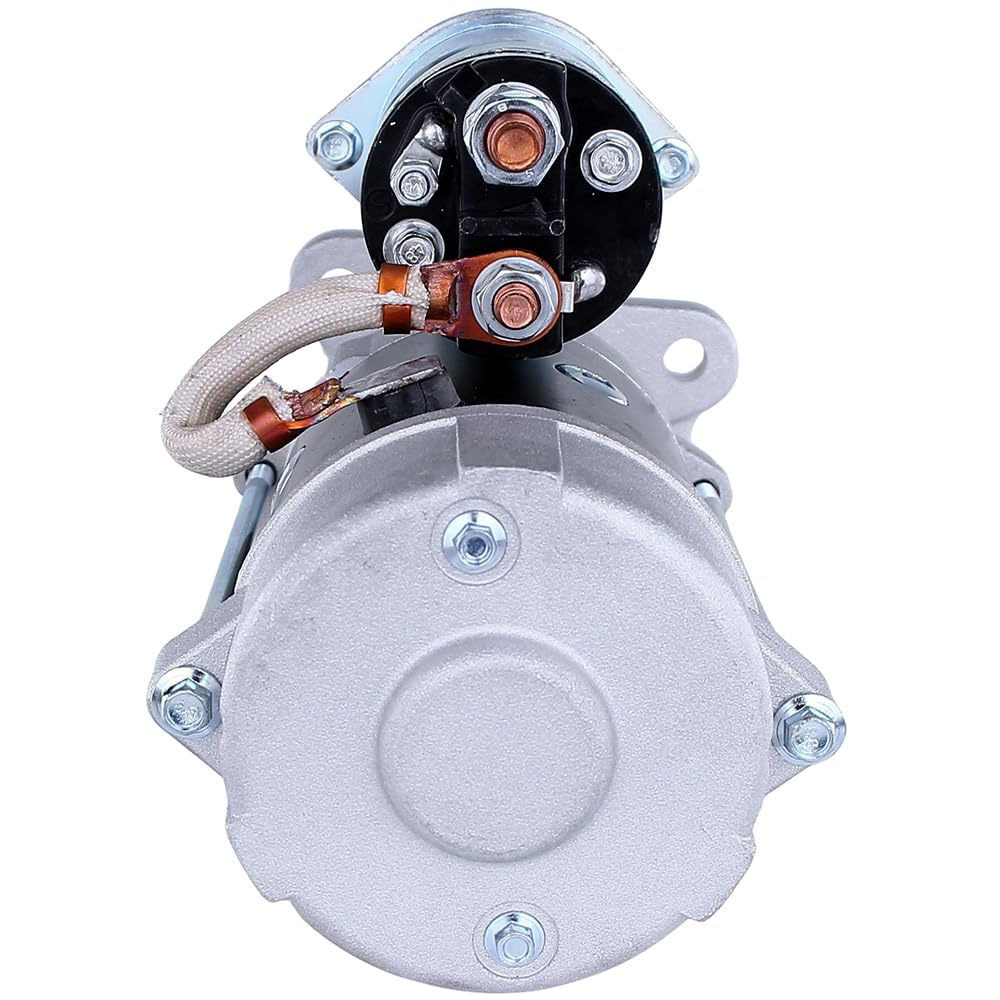 RAREELECTRICAL New Starter Motor Compatible with Perkins Marine Engine Diesel 10465048 1113279 1113280 10461448