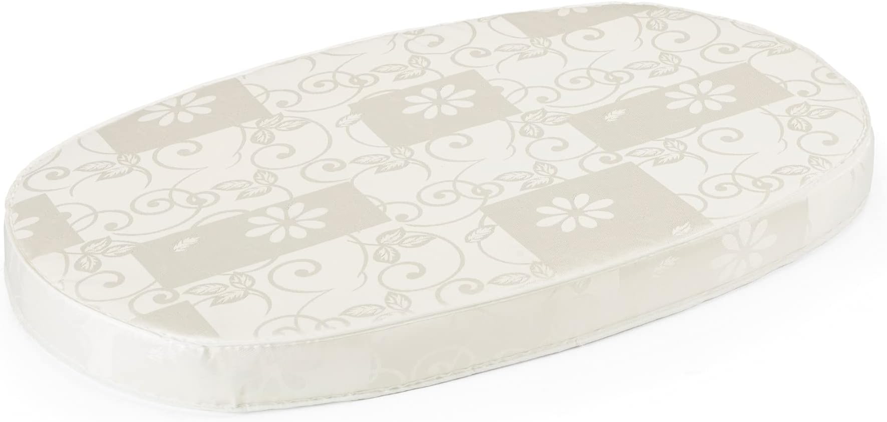 StokkeSleepi Mattress, Natural White - Foam Crib/Bed Mattress - Offers Comfort & Support for Children - Includes Non-Toxic Cover