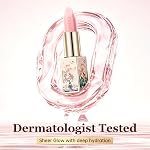 CATKIN Lip Balm Color Tinted Glitter shimmery Lipstick Ultra Hydrating Lip Moistrurizer Chapstick with Vitamin E Nourishing For Cracked & Dry Lips 0.12 oz C09 Aurora - Light Pink