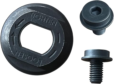 N621119 Circular Saw Outer Flange Blade Clamp and Bolt Fit for DW DCS367 DCS372 DCS373 DCS390 DC390B DCS391 DCS392 DCS393 DCS565 DC310K DC390K Replacement Parts, Replace 610048-00 648697-00