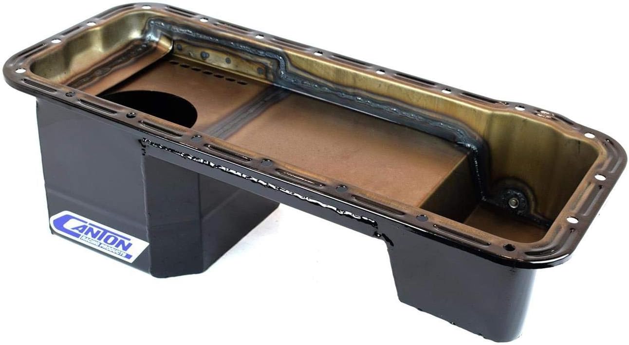 Canton Racing 16-870 Oil Pan (Ford 332 428 FE Ford Deep Rear Sump Truck Oil Pan), 1 Pack