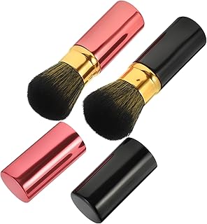 OUNONA 2 brochas telescópicas de maquillaje p...