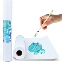 Vista 11 de Joyooss Rollo de papel de caballete de 12 pulgadas x 984 pulgadas (82 pies), rollo de papel de dibujo para pintar caballetes de niños, papel de arte