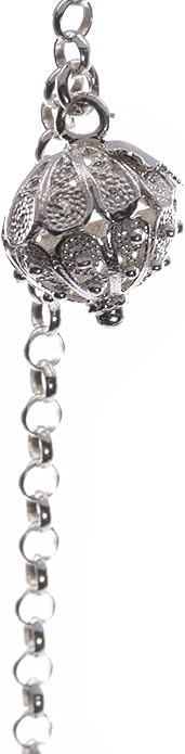 ORECCHINI PENDENTE BOTTONE IGLESIENTE FILIGRANA IN ARGENTO 925‰ 3.1 cm XOBIG