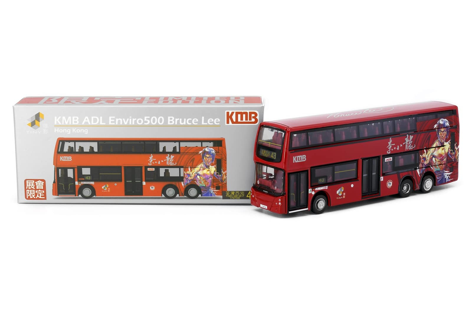 1/43 香港 二階建てバス LMB 空港バス エアポート - ミニカー