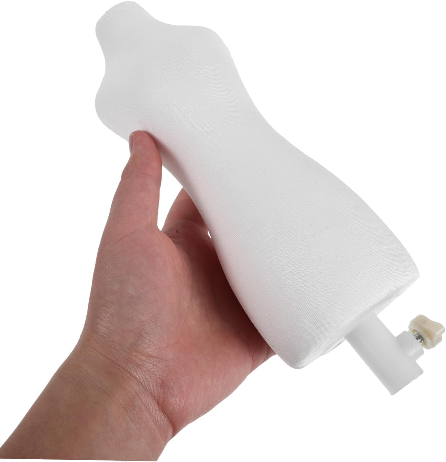 1/4 Scale Female Mannequin Half Body for Sewing and Garment Testing, Lightweight Cloth Dress Form Supports Dart Manipulation, for Professional Seamstresses and Educators