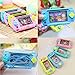 CoscosX 2 Pcs PSP Style Cartoon Funny Water Handheld Game Console Ring Toss Puzzle Machine Toy Gift Colorful Arcade Video for Kids Children Early Education (Color Randomly)