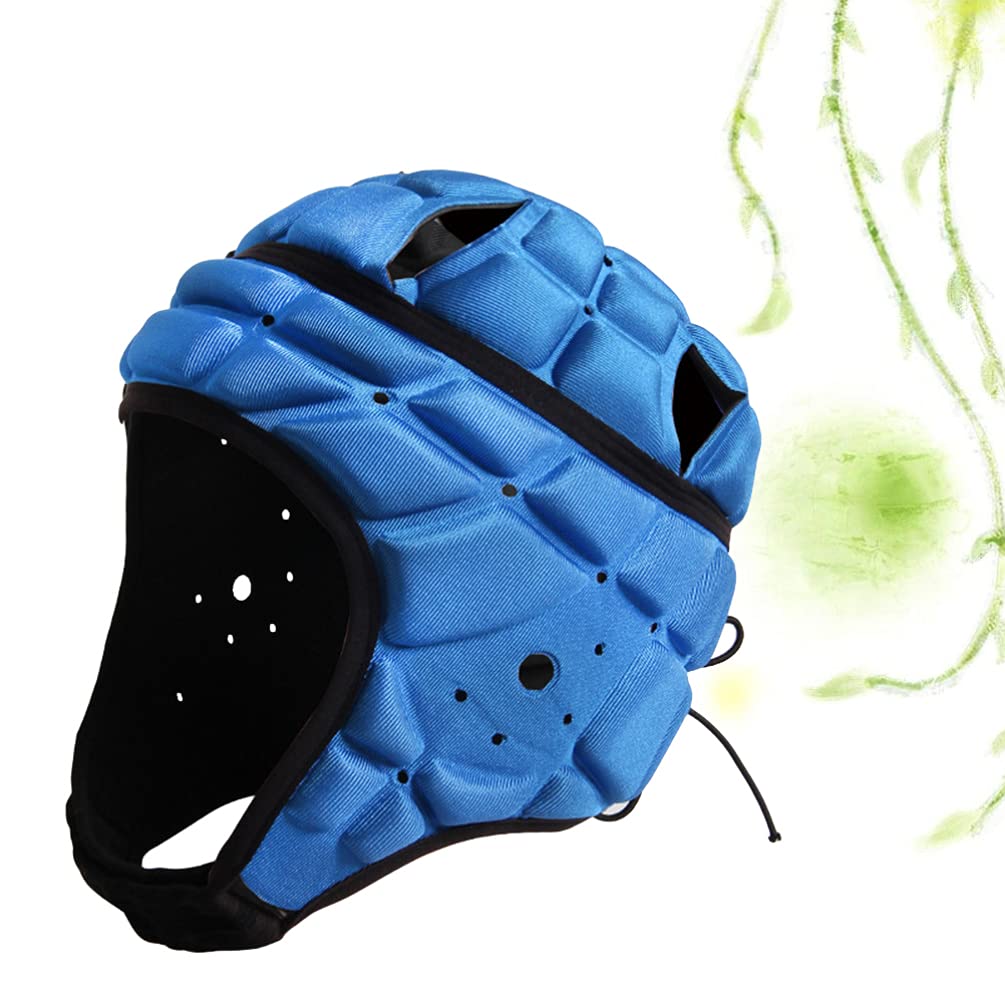 BESPORTBLE Kopfschutz Epilepsie Helm Blau Kappe Helm Flagge Fu? Rugby Scrum Kappe Weiche Shell Fu? Kopfbedeckungen Arts Bedürfnisse Schutz für Jugend Erwachsene Rugby Kopfschutz Camo
