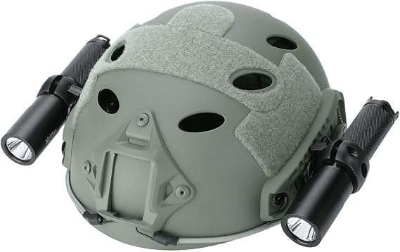 Bigblue Technical Diving Helmet, Two Mounts - Gray, Large
