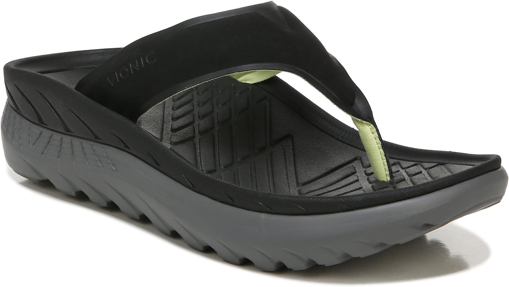 Vionic All Gender Blissful Restore Recovery Sandal- Supportive Toe-Post Flip Flops That Include Three-Zone Comfort with Orthotic Insole Arch Support,Recovery Sandals for Women and Men