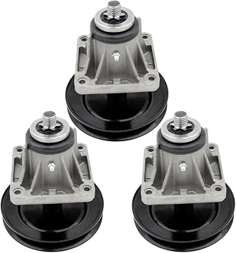 ACEBRI Spindle Assembly fit for MTD for Cub Cadet 618-04137 618-0625 618-0660 918-04137 918-918-0625B 918-0660 Deck Spindle 46 Inch LT1045 LT1046 i1046 Mower Parts 3 Pack