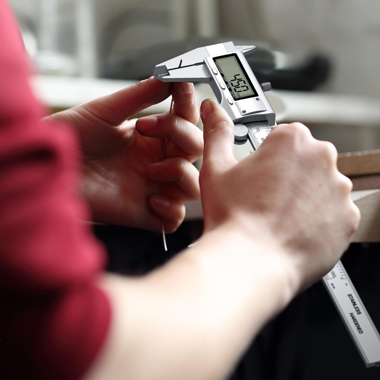TOOGOND Digital Calipers - 6 Inch Precision Tool -6