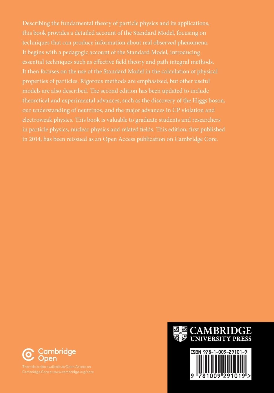 Dynamics of the Standard Model: 35 (Cambridge Monographs on Particle Physics, Nuclear Physics and Cosmology, Series Number 35)