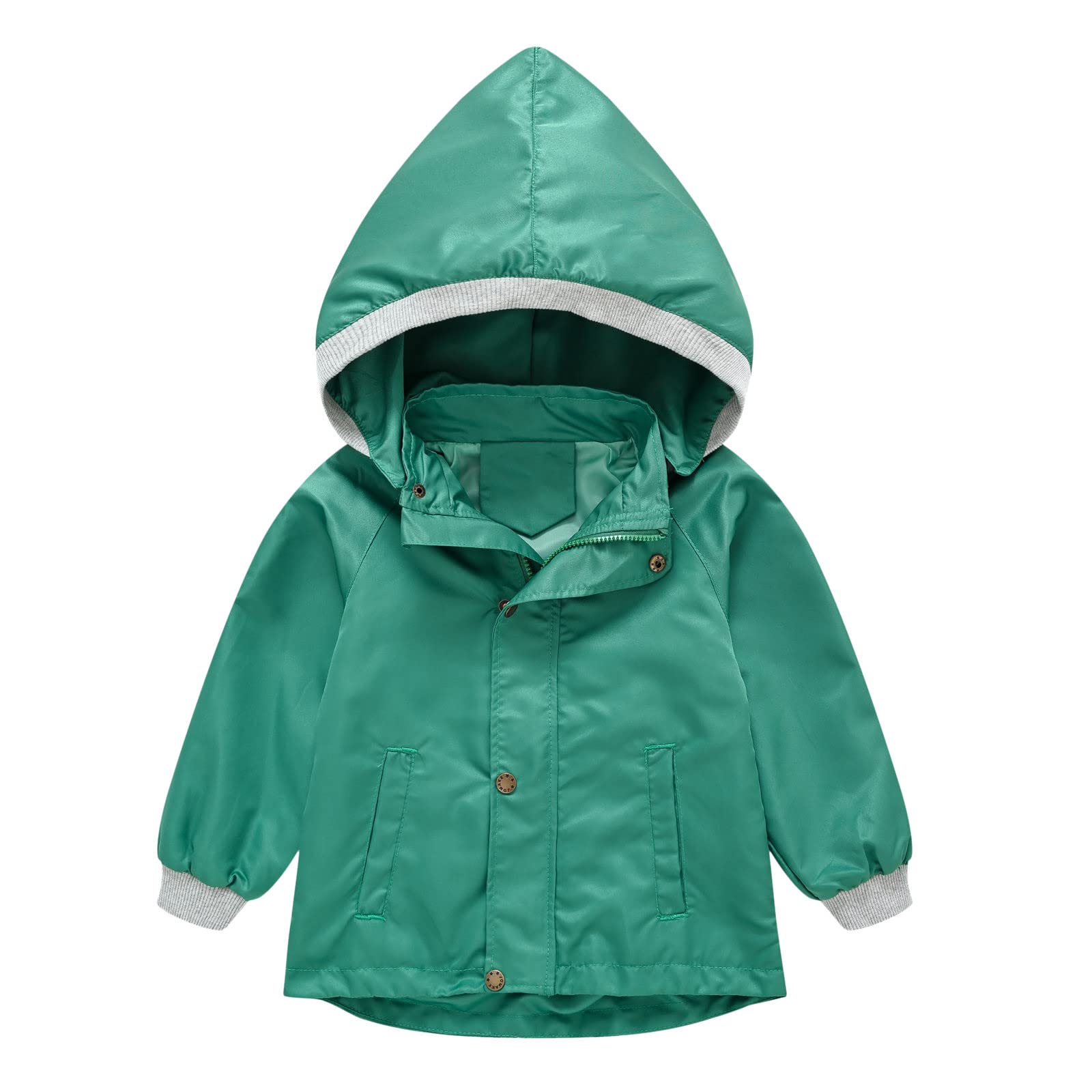 Kids4ever Meisjesjassen Meisjes Winterjas Gewatteerde Jas met Capuchon; Warme, Glanzende Snowsuit, Winddicht Bovenkleding 4-12 Jaar, Roze., 4-5 jaar