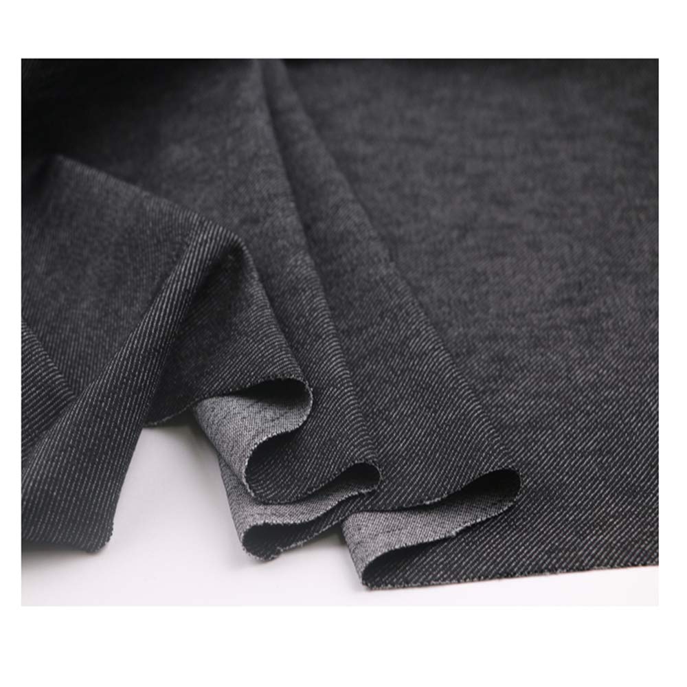 Tissu denim tricoté extensible pour pantalon stretch confortable de automne