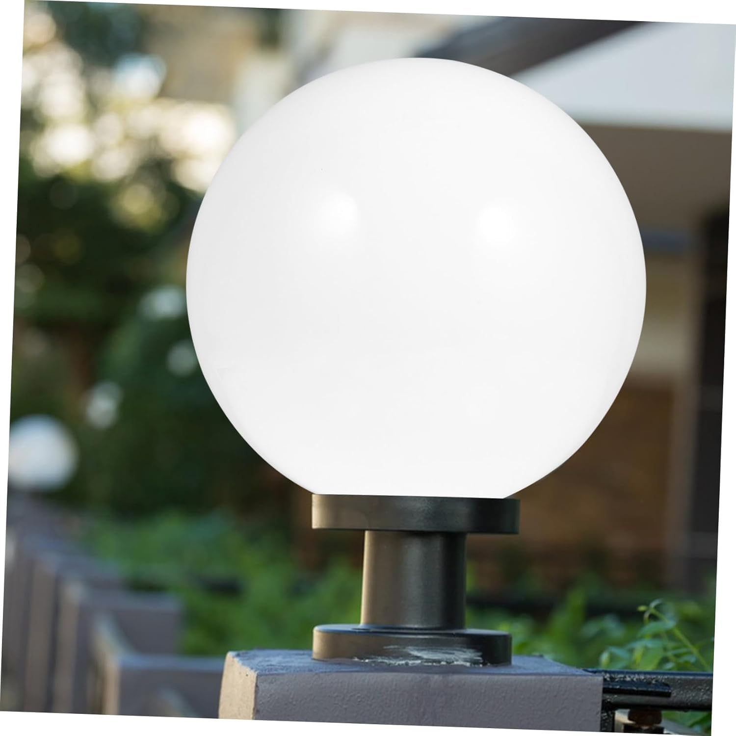 Acrylic Globe Lampshade Milk White Outdoor Light Cover Diameter Soft Light for Table Floor Lamps for Home Decor and Eye Comfort