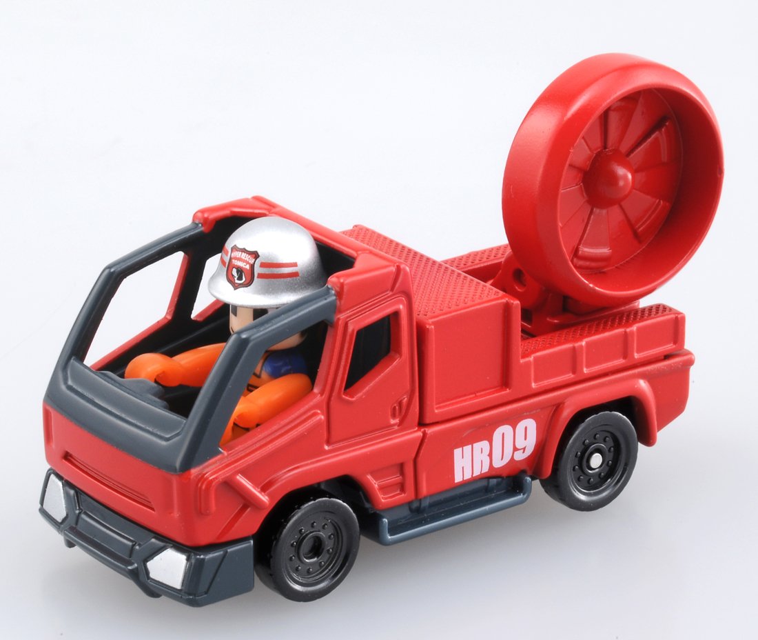 Amazon | トミカ ハイパーレスキュー HR09 機動ブロアー車 | ミニカー