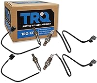 TRQ 4-Piece O2 Oxygen Sensor Set for 2014-2020 Infiniti Q50 Q60 Q70 QX70 Nissan 370Z V6 3.7L Upstream Downstream