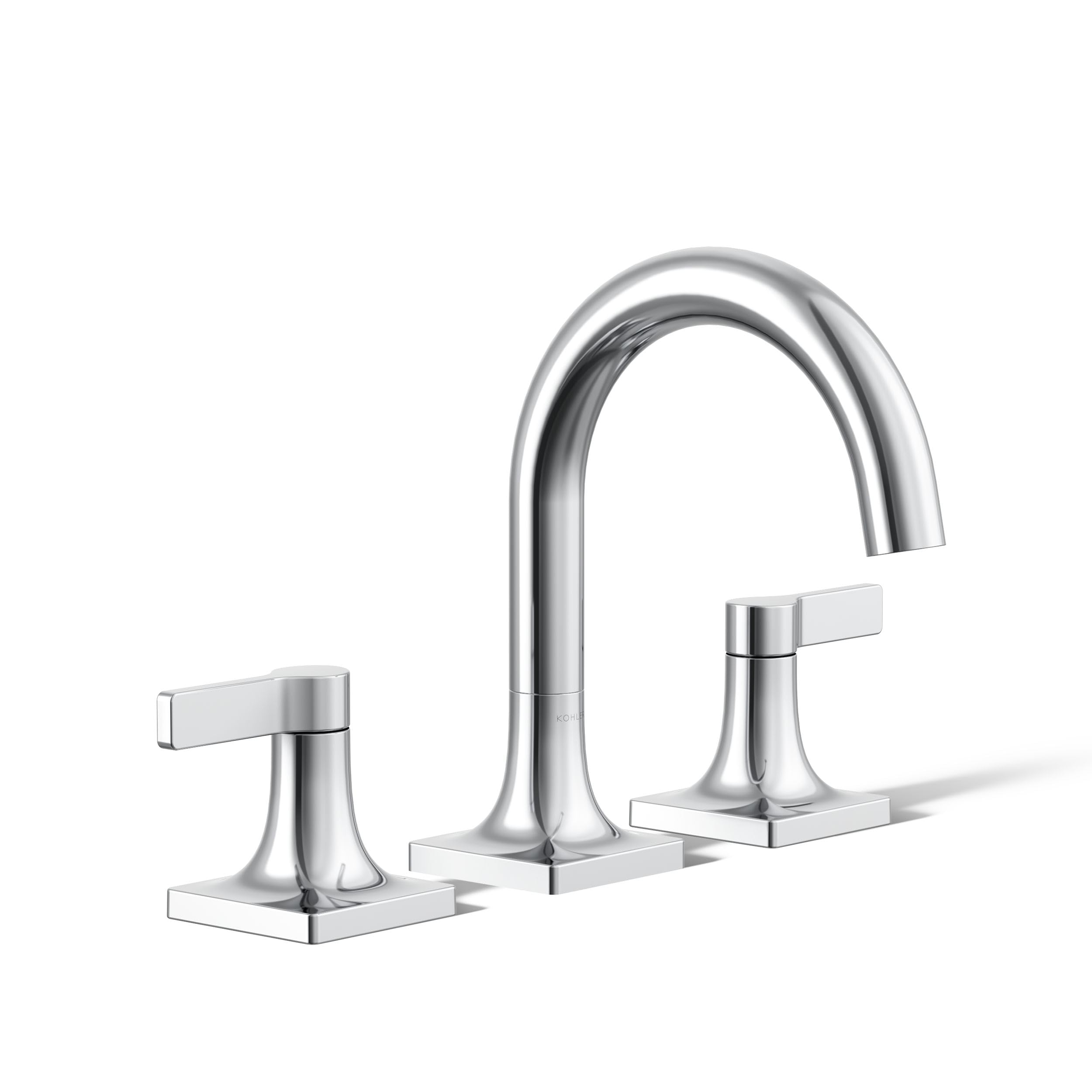 KOHLER K-28125-4-CP Venza® Widespread Bathroom Sink Faucet, 3