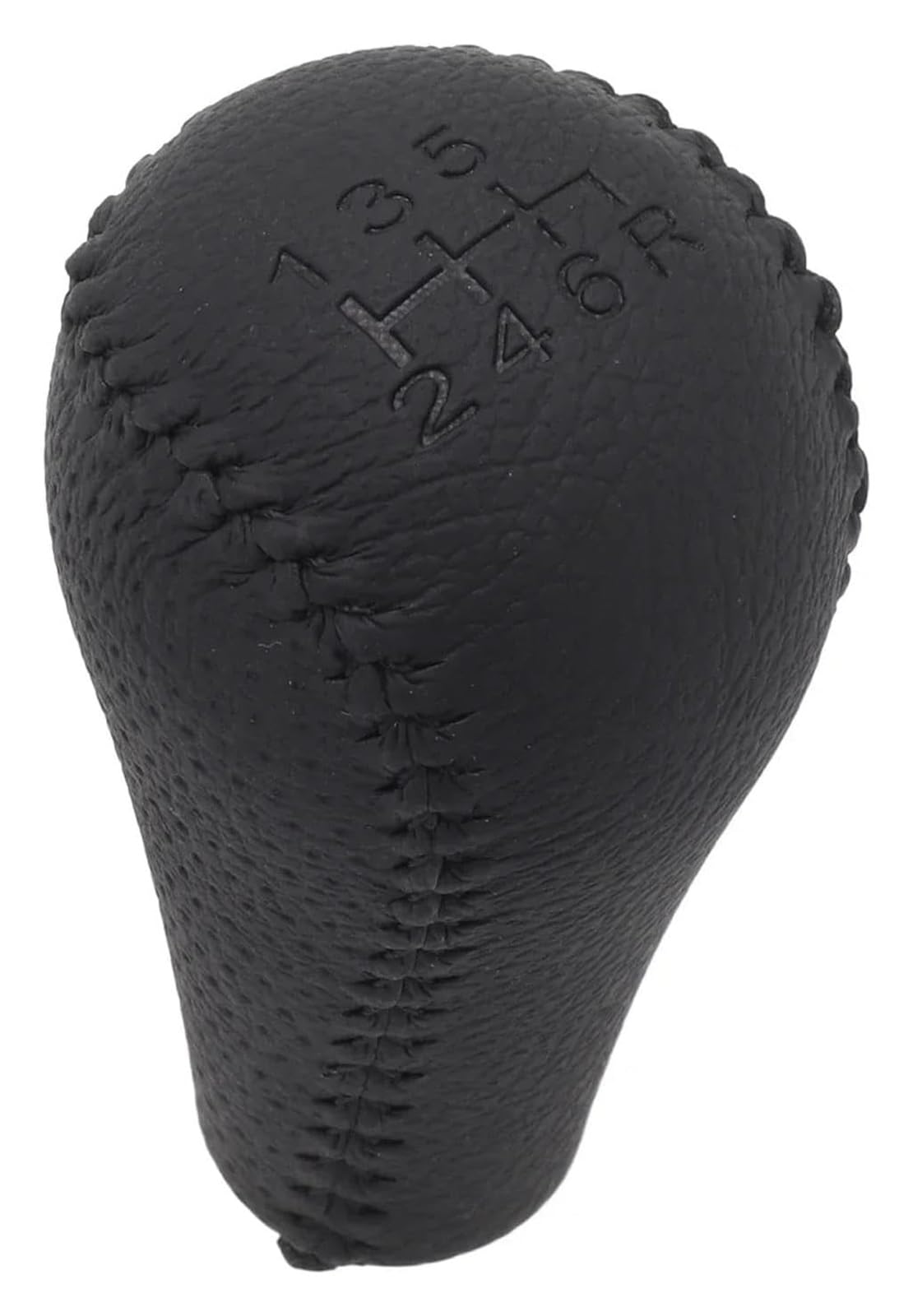 JSRVQKMS Car Gear Knob for Nissan for Navara D40 for Frontier Double Cab 2005-2015 6 Speed Leather Car Gear Shift Knob