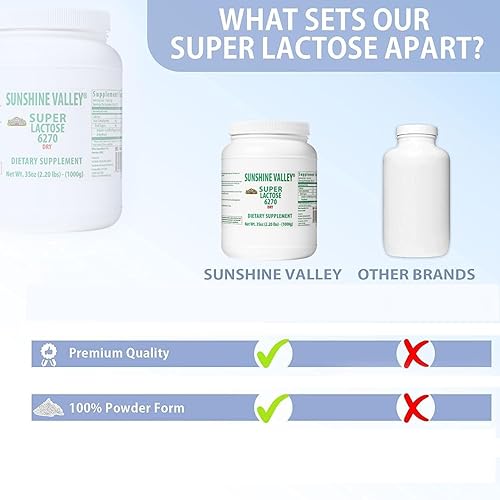 Miniatura 4 de Sunshine Valley Super Lactosa Polvo Seco (Free Flow Verter)