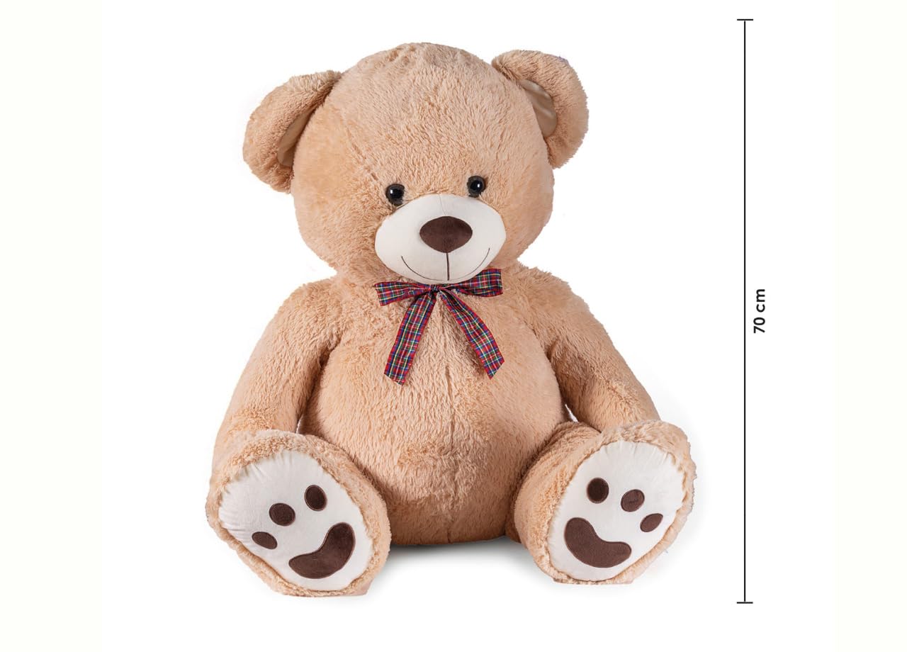 CapitanCasa Simpatico Orsacchiotto di Peluches Morbido Orso Marshmallow 70-120cm 70cm Marshmallow