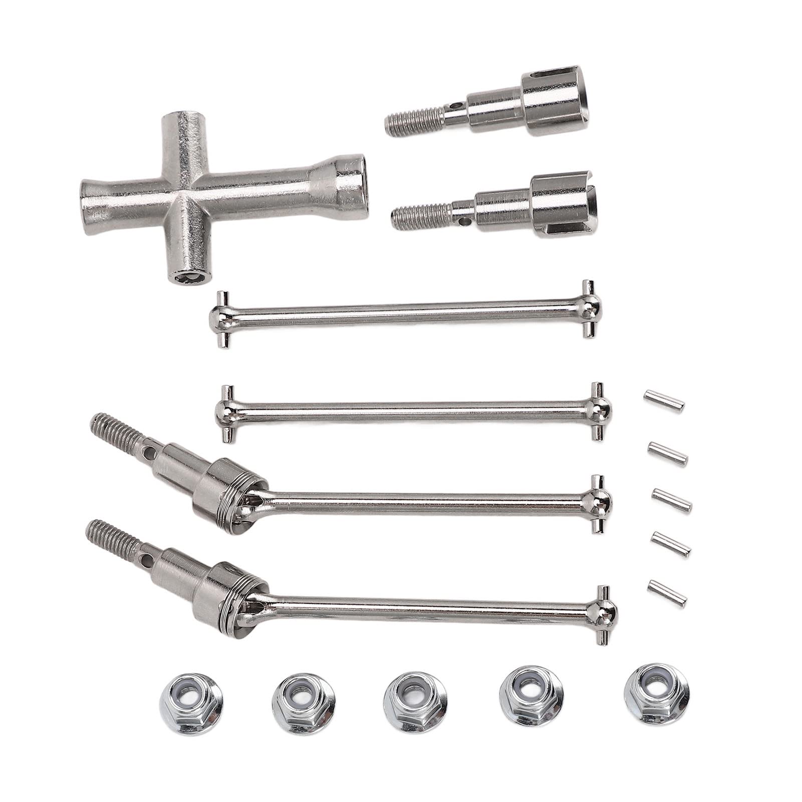 Kit D'arbres De Transmission En Acier Pour Voiture RC SCY 1/16 – Avant/arrière