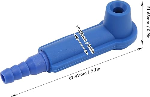 Miniatura 2 de Cambiador de líquido de frenos Conector de manguera de purga de frenos Herramienta de cambio rápido de aire de aceite Boquilla de purga de frenos