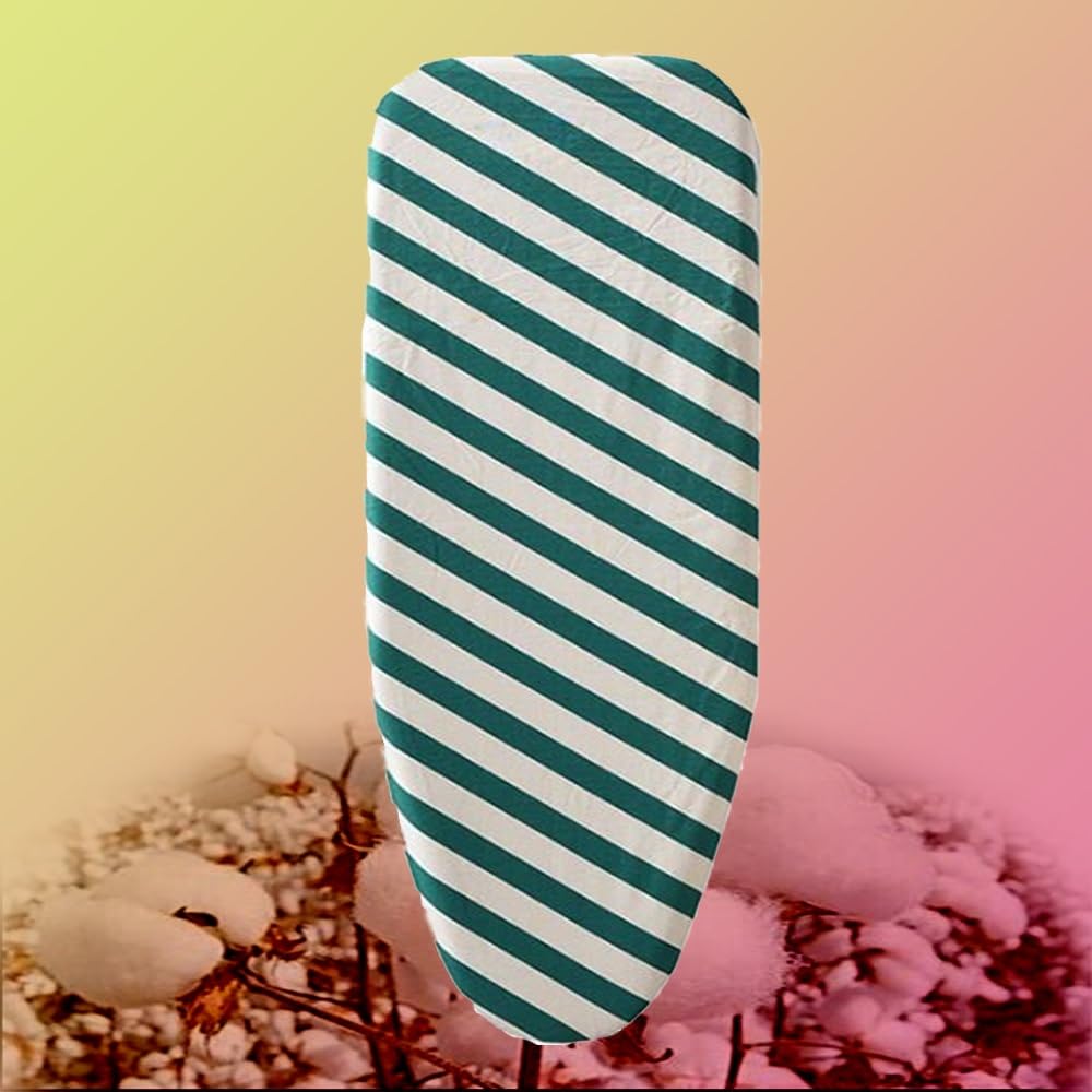 Mnuvxzaewf Blue Stripes 13X36 Inch Cotton And Pad,Scorch Resistant(Blue Stripes)