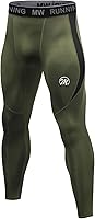 MEETWEE Kompressionshose Herren, Sport Leggings Lange Laufhosen Atmungsaktiv Funktionsunterhose Tights Unterhose