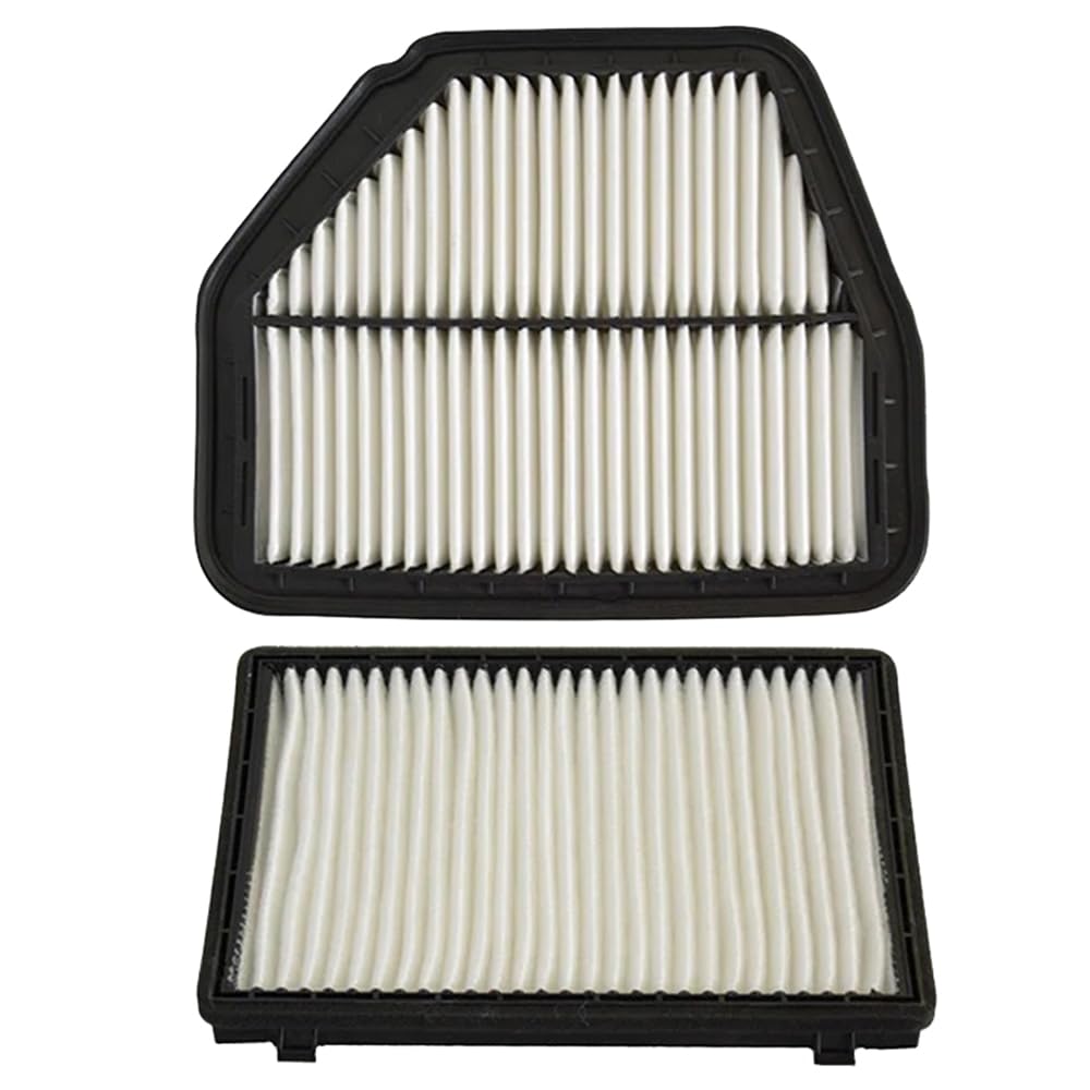 Filtr Powietrza Kabinowego dla Chevrolet Captiva 2006-2015, 28,4x22,9x4,9cm 2 szt. Filtr powietrza samochodowego Filtr kabinowy 96628890/96440878