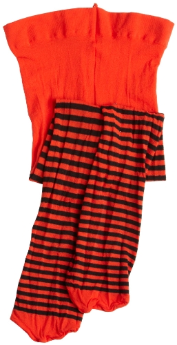 Jefferies Socks Girls 2-6X Witch Stripe and Smooth Skin 2 Pack Tights