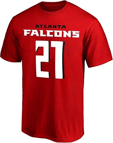 Miniatura 2 de NFL Youth 8-20 - Camiseta de poliéster con el color del equipo, con nombre y número del jugador, 8, Todd Gurley Atlanta Falcons Red Home
