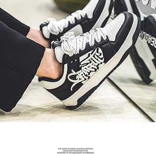 Amazon.com | Y2K Retro Inspired Sneakers for Men Thick Sole Lace