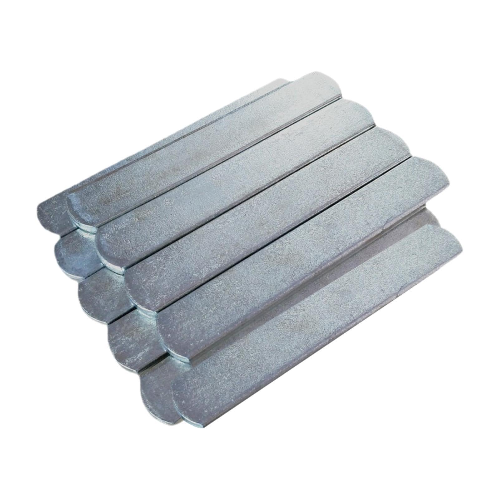 10 Pesi Lunghi in Acciaio per Allenamento, Resistenti E Versatili, Accessori per Attrezzature.