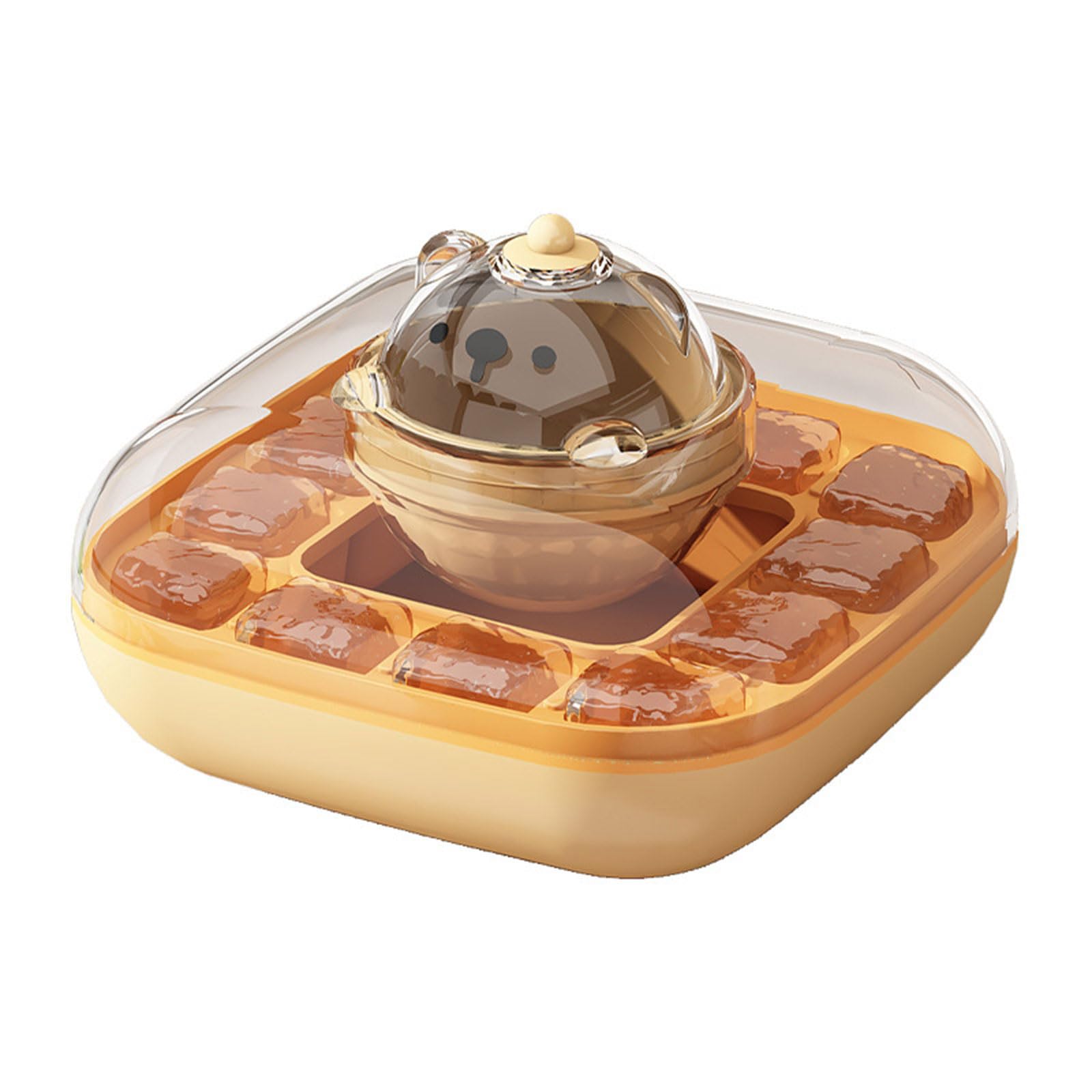 MALSSE Home Use Ice Maker Trays Quick Freezing Ice Mold with Lid Efficient Making Mold for Drink Coffee Cocktails Seal Box