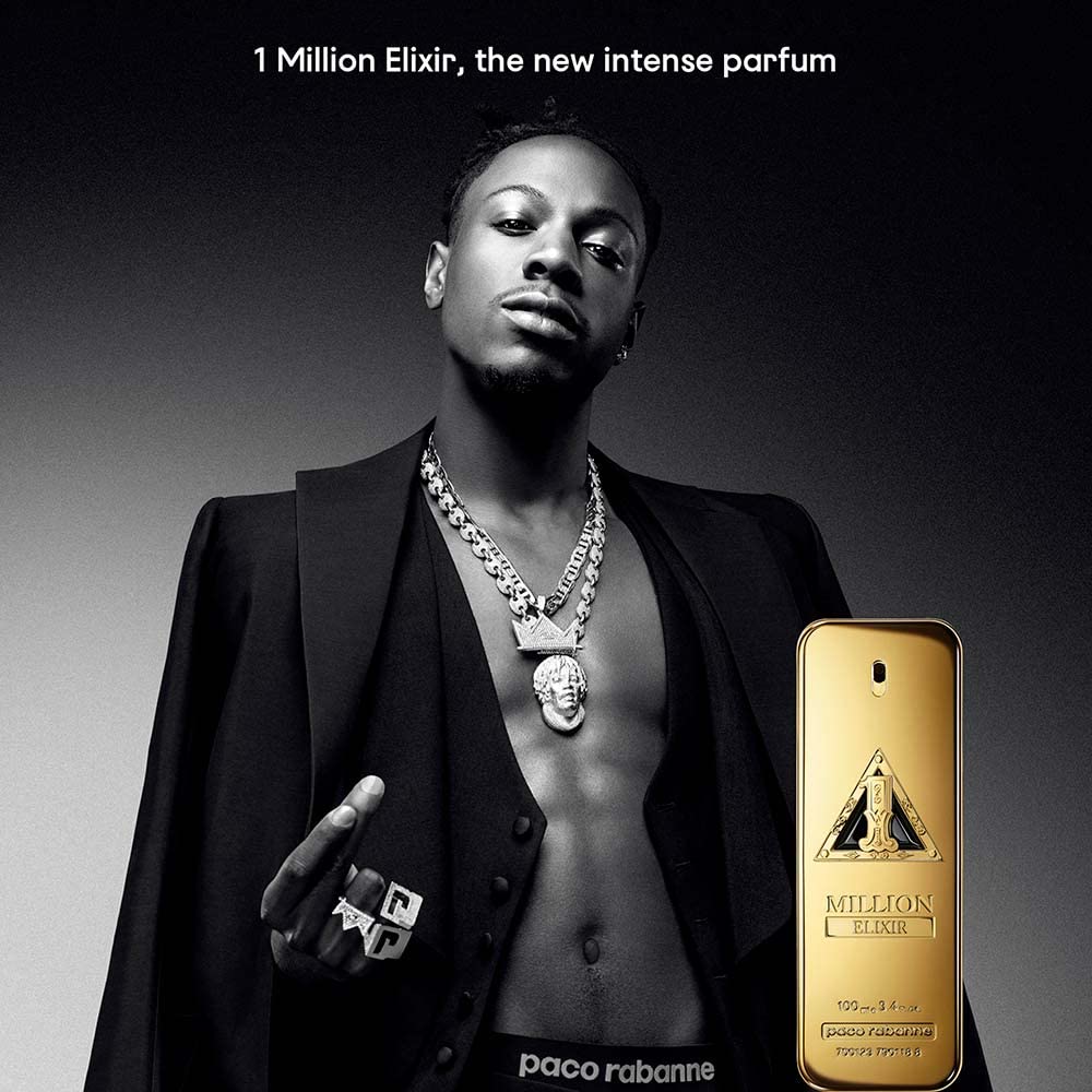 Paco Rabanne One Million Elixir Intense for Men Parfum Spray, 6.8
