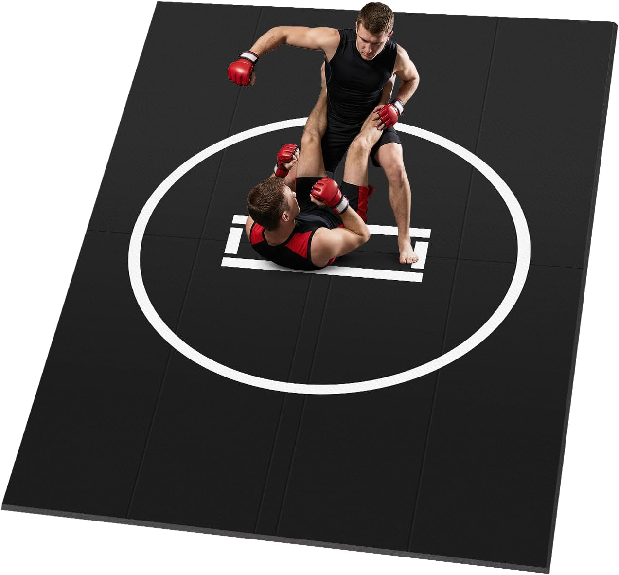 Generic Wrestling Jiu Jitsu Mat 10 feetx6.6 feet Martial Arts Punching Mats for PE Training Yoga BJJ MMA Grappling Judo and Boxing