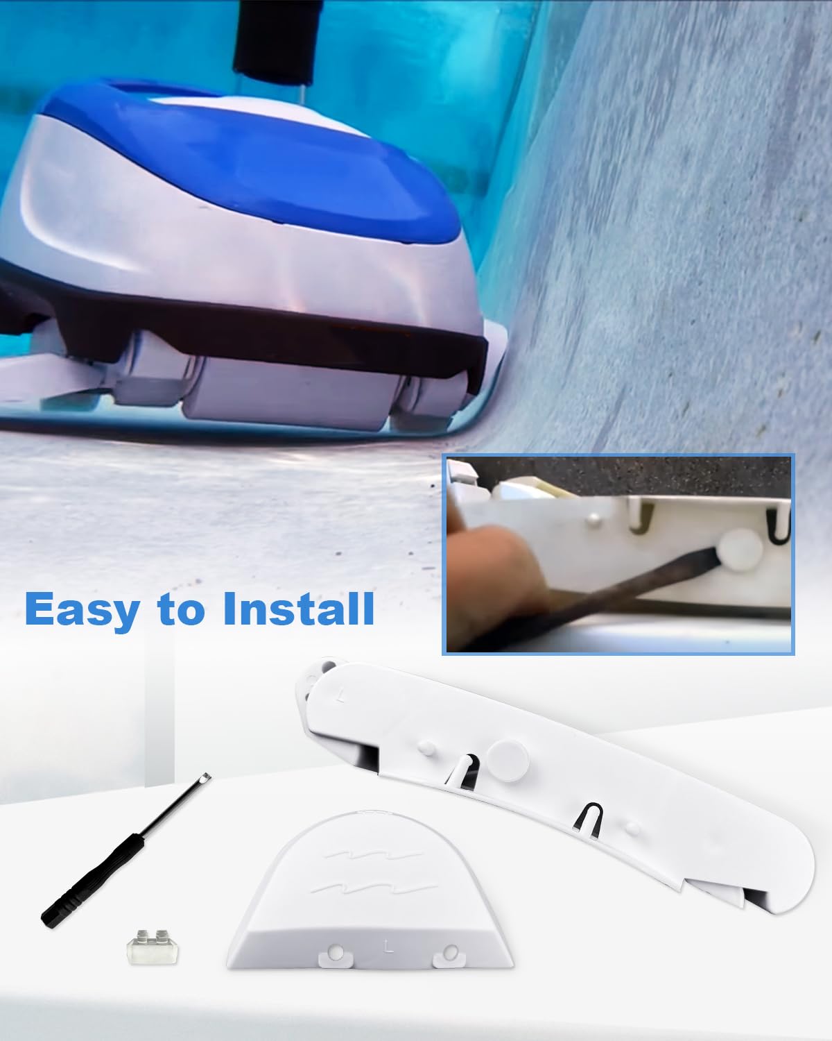 Qagea Pool-Staubsauger Wartungsset – Ersatzteile Für Hayward, Navigator, Pool Vac Ultra & Plus