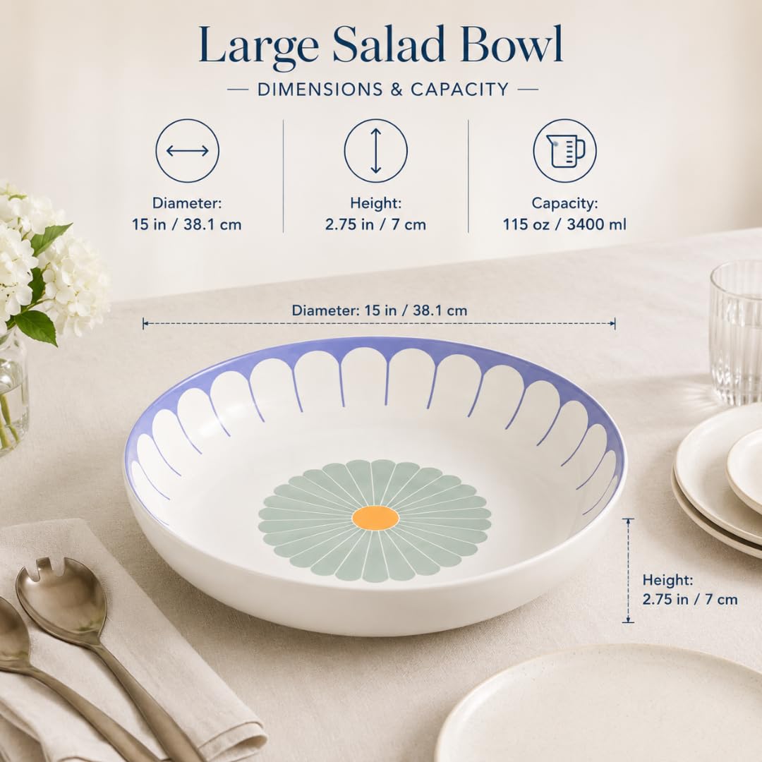 Amazon.co.jp: Villeroy & Boch - Fleur Couleur サラダボウル L
